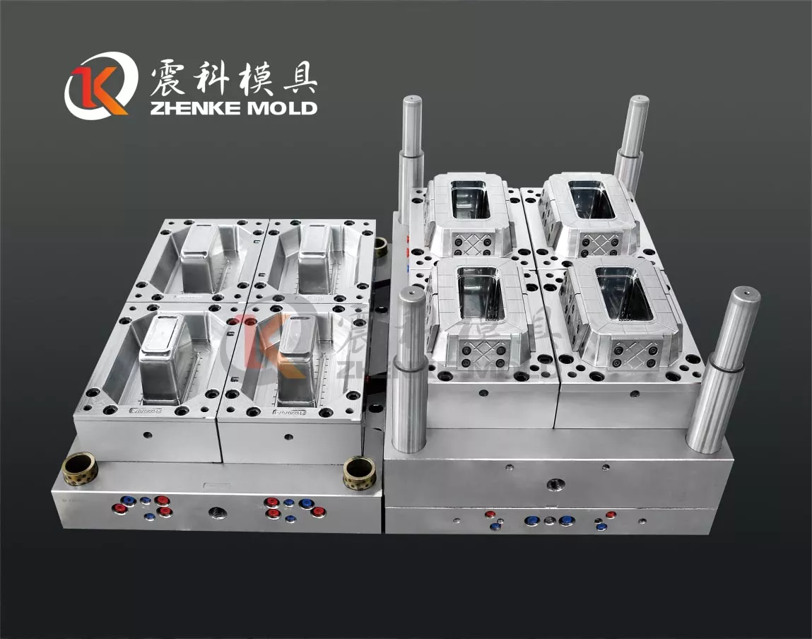 Washing powder container mold